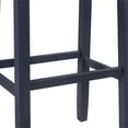 thumbnail image 6 of Bowery Hill Contemporary Backless Wood Counter Height Stool in Navy, 6 of 10
