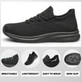 thumbnail image 6 of SILLENORTH Men's Mesh Sneakers Slip on Walking Shoes Breathable Comfort Casual Athletic, 6 of 10