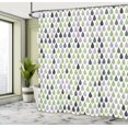 thumbnail image 4 of Ambesonne Nature Shower Curtain, Minimalist Rain Drops Print, 69"Wx70"L, Pale Mauve, 4 of 4