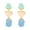 E12622, variant on Personalized acrylic alloy resin earrings for women, ZA light luxury and high-end water-drop geometric color earrings