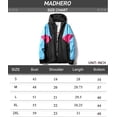 thumbnail image 6 of MADHERO Men's Windbreaker Jacket Water Resistant Lightweight Jacket Coat Black/Blue/Rose Size S, 6 of 6