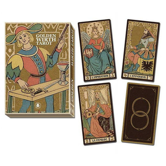 Golden Wirth Tarot Grand Trumps, (Hardcover)
