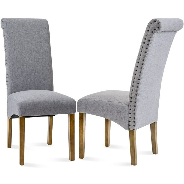 Upholstered Dining Chairs Set Of 2, High Seat Height Dining Chairs
