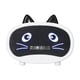 thumbnail image 2 of Mini altavoz de dibujos animados multifuncional lindo diseño de oreja de gato conjunto inteligente relojes de alarma duales para dormitorio oficina blanco, 2 of 9