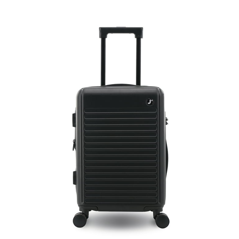 J World North 3PC Set Luggage, Black - Walmart.com