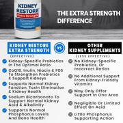 Kidney Restore Extra Strength - Kidney Cleanse Detox & Repair, 90 Capsules