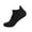 Black, variant on YOTMKGDO No Show Socks Womens, Mens and Womens Daily Leisure Simple Solid Color Towel Bottom Thickened Cushioning Sweat Absorption and Breathable Running Short Socks, Black