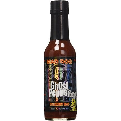 Mad Dog 357 Ghost Pepper Hot Sauce 5oz Walmart Com Walmart Com