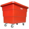 thumbnail image 3 of Global Industrial 800313RD 8 Bushel Direct Mount Base Red Plastic Bulk Box Truck, 3 of 6