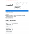 thumbnail image 2 of Front Left Lower Rearward Control Arm and Ball Joint Assembly - Compatible with 2017 Land Rover Discovery, 2 of 2