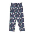 thumbnail image 4 of Goofa Bamboo Panda Printed Soft Pajama Pants for Women, Wide Leg Comfy Casual Lounge Yoga Pants-XX-Large, 4 of 9