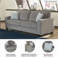 thumbnail image 4 of Signature Design by Ashley Altari Queen Sleeper Sofa in Alloy, 4 of 13