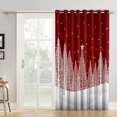 thumbnail image 5 of Danhjin Christmas Shower Curtain Winter Themed Waterproof Polyester Bathroom Decor for Festival Home Holiday Party Decor 35.4x70.8in, 5 of 6