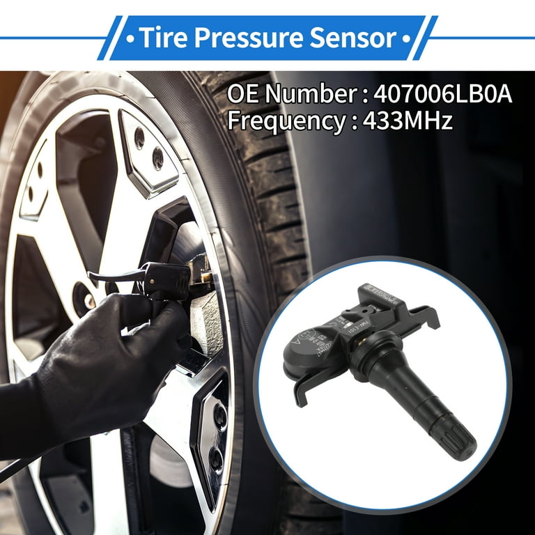 MORESENSOR 315MHz TPMS Tire Pressure Sensor 4-Pack – Preprogrammed For GM, Ford, Chrysler & More