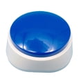 thumbnail image 1 of Botones para perros jinwen Grabación y reproducción Juguete interactivo portátil Habla Grabable Azul, 1 of 8