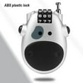 thumbnail image 3 of tamizeot Telescopic Coded Lock Cartoon Cow Anti Theft Steel Cable Combination Locks Safe High Strength Password Padlock Door Silver, 3 of 6