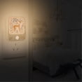 thumbnail image 2 of Yayeee LED Night Lights with Motion Detectors Auto Dusk to Dawn Light Sensors, 2 Pack, Animals in A Forest Pattern, 2 of 7