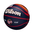thumbnail image 3 of Basketball WILSON WNBA Caitlin Clark Fever Rising Navy/Red, 3 of 7