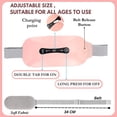 thumbnail image 4 of Siddharth International Cordless Belt Period Cramp Relief Massager with 3 Speed & 3 Crampfree Massage Modes with Touch Screen Comfortable Soft Fabric & Stretchable Belt, 4 of 5