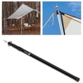 thumbnail image 3 of de lona telescópicos, varillas de aluminio ajustables para campaña Fly Camping Shelter Toldo Car Camping, portátil, de tienda 23 m negro Soledad Postes de lona telescópicos, 3 of 8