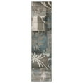 thumbnail image 2 of BNM Floral Damask Indoor Area Rug, 2' 7" x 8', Rivulet, 2 of 4