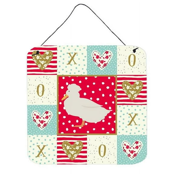 Crested Duck Love Wall or Door Hanging Prints