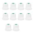 thumbnail image 1 of YWIYIUD 10PCS 7.68x6.3inch Practical Transparent Garden Cloche Dome with Air Ventilation Design PlantPot Domes for Humidity and Frost Protection and Indoor Outdoor Gardening, 1 of 8