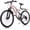 Pink, variant on ICEEIF 20/24 Inch Kids Mountain Bike, 7-Speed Bicycle for Boys and Girls, Dual Full Suspension, Dual Disc Brakes, High-Carbon Steel Frame, All-Terrain Bike for Outdoor Riding