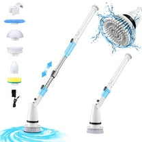 TASVAC Cordless Cleaning Brush with 5 Replaceable Heads, Electronics Cleaning Brush, New, 1 Total Count