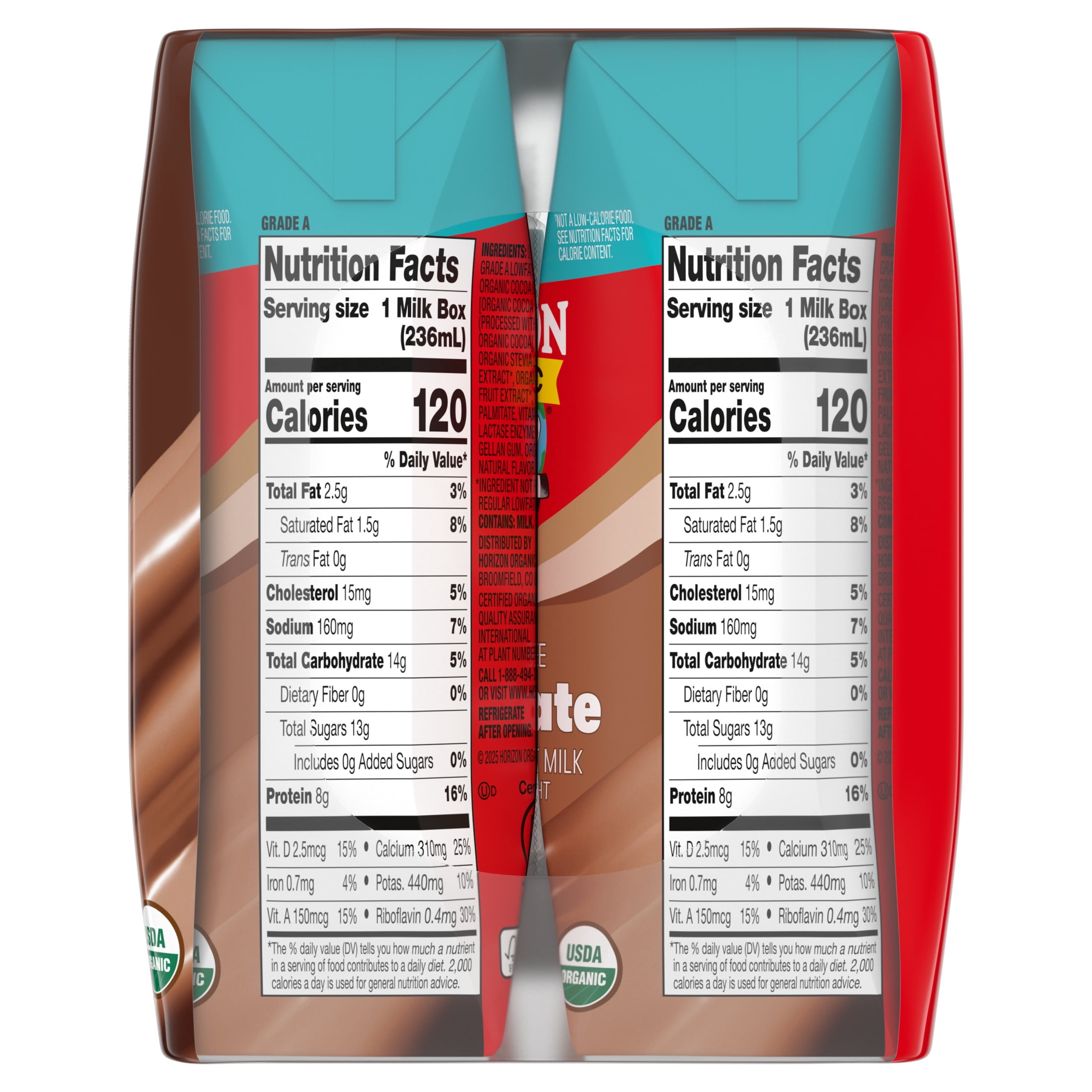 Horizon Organic Shelf Stable Lactose Free No Added Sugar 1% Lowfat Horizon Organic Shelf Stable Lactose Free No Added Sugar 1% Lowfat