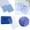 Blue, variant on Clearance Office&Craft&Stationery under $10,Card Sleeves For Trading Cards Hard Plastic Card Protector For Standard Cards Sports Cards Baseball Cards Toploaders 36Pcs