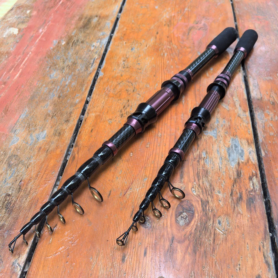 Telescopic Fishing Rod Spinning/casting Rod Fast Action High Sensitivity Travel