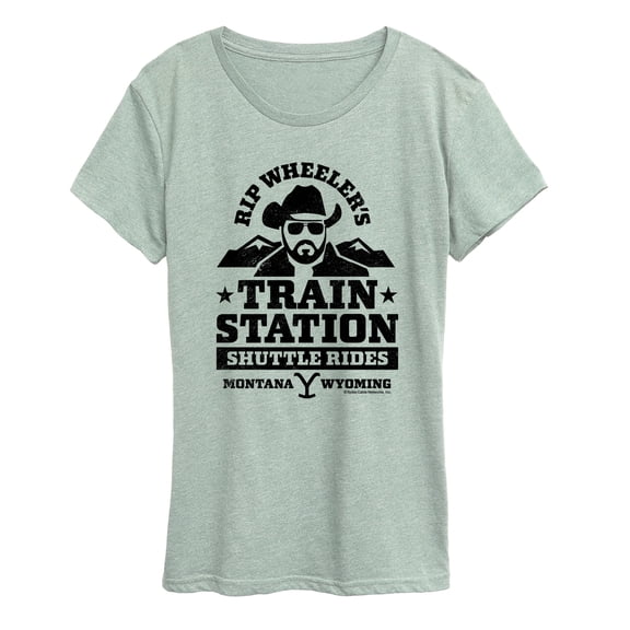 Yellowstone - Rip Wheeler's Train Station Short Sleeve Graphic T-Shirt