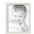thumbnail image 2 of ArtToFrames 8" x 10" White Square Star Emboss Picture Frame, 8x10 inch White Wood Poster Frame (WOM-5125), 5 Pack, 2 of 6