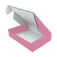 thumbnail image 4 of Ucanpack 50 Pcs Corrugated Cardboard Mailer Box, Made In USA- Pink Literature Mailer, 12x6x6" Storage Box, Small Business Essentials, Heavy Duty Moving Boxes, 4 of 10