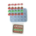 thumbnail image 2 of Fogun Easy to Use Silicone Mould Practical Epoxy Resin Mushroom and Tomato Accessories Mould Jewelry Charm Making Supplies, 2 of 2