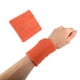 thumbnail image 5 of Par de Muñequeras Unique Bargains Algodón Absorbente de Sudor Naranja 8x8cm, 5 of 7