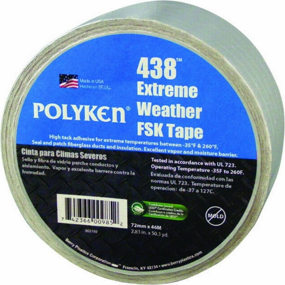 Polyken 438 Extreme Weather FSK Tape 72mm x 46m