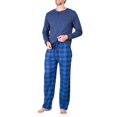 thumbnail image 3 of SLEEPHERO Men's Sleep Long Sleeve Pajama Pant Set, 3 of 5