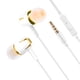 thumbnail image 2 of Tholdsy Auriculares universales con cable para ordenador portátil, auriculares portátiles para acampar en la oreja, auriculares suaves para escuchar Cables de audio/vídeo Oro, 2 of 6