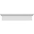 thumbnail image 3 of Ekena Millwork CRH07X61BT Crosshead, 61" Bottom Width x 65" Top Width, White, 3 of 4