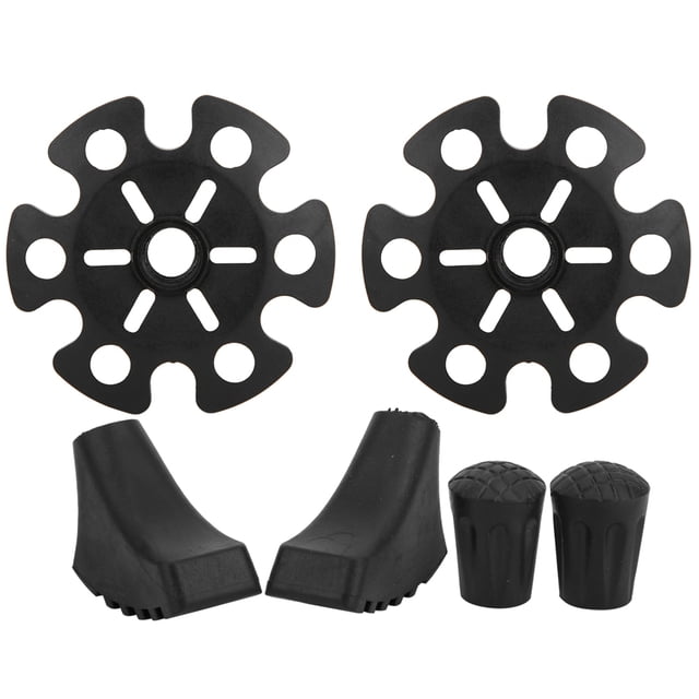 Ensemble d'Accessoires de Bâton de Marche, Ensemble d'Accessoires de Marche Extérieure Escalade Randonnée Alpenstocks Ensemble d'Accessoires de Bâtons de Randonnée Construction Robuste