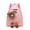Pink, variant on Ergonomic Backpack Lightweight Design for Daily Commute With Comfortable Adjustable Straps Cute School Backpack