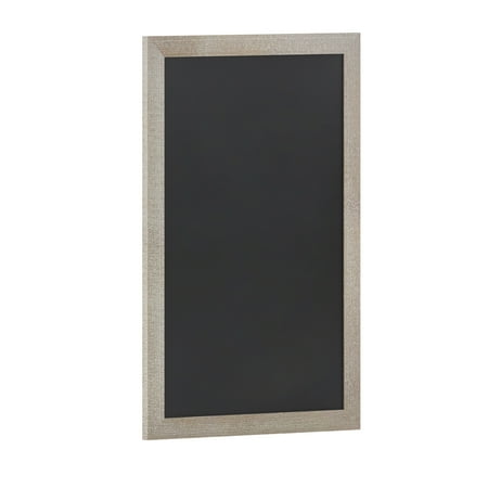 UPC: 0196861031519 | Flash Furniture Canterbury Collection 24  x 36  Weathered Brown Rustic Magnetic Wall Mounted Chalkboard