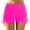 Hot Pink, variant on Women’s High Waist Ruched Swim Shorts, Drawstring Side Full Coverage Bikini Bottoms, Quick-Dry Beach Board Shorts, 7 Colors, Sizes S–XXL