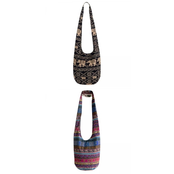 Yunhgft 2Pcs Hobo Bags Messenger Purses Crossbody Shoulder Bucket Bags Travel