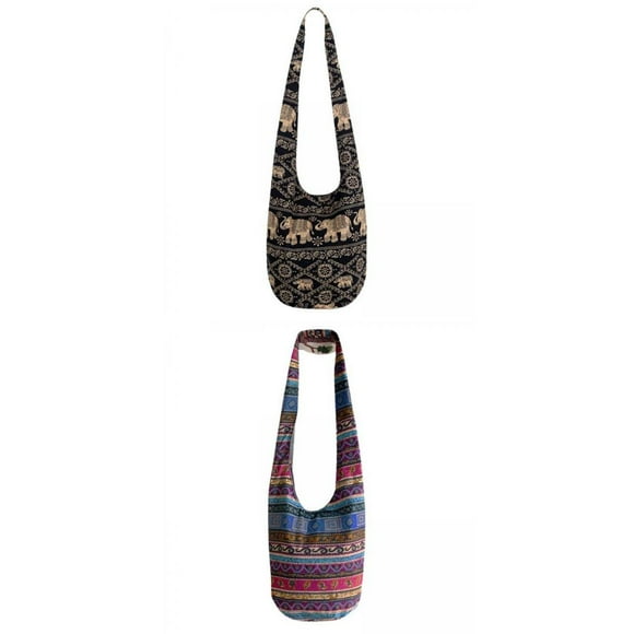 2 Uds Bolsas Mensajero Bolsos Bandolera Hombro Bolsas BLESIY Hobo bolsillo bandolera