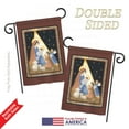 thumbnail image 3 of Breeze Decor BD-NT-G-114091-IP-BO-DS02-US The Lord is Born Winter - Seasonal Nativity Impressions Decorative Vertical Garden Flag - 13 x 18.5 in., 3 of 4