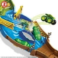 thumbnail image 2 of Hot Wheels Monster Trucks Coffret Circuit accidenté, 2 camions, 2 of 6