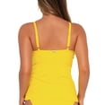 thumbnail image 2 of Sunsets Women's Swimwear Lemon Zest Sandbar Rib Forever Tankini Bikini Top, 2 of 6